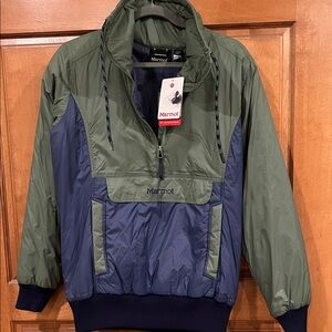 Marmot Lynx women’s anorak green and Navy